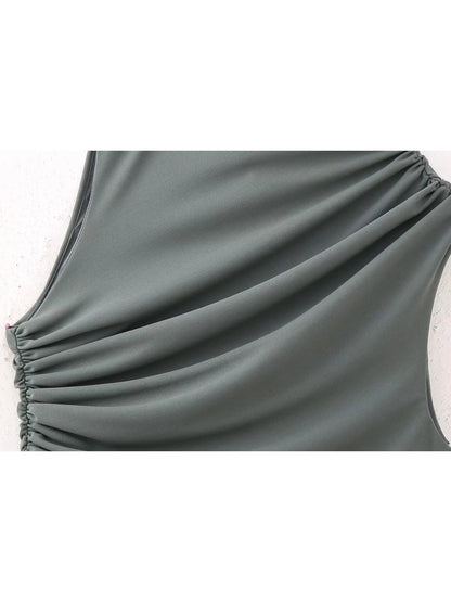 Sleeveless Midi Dress