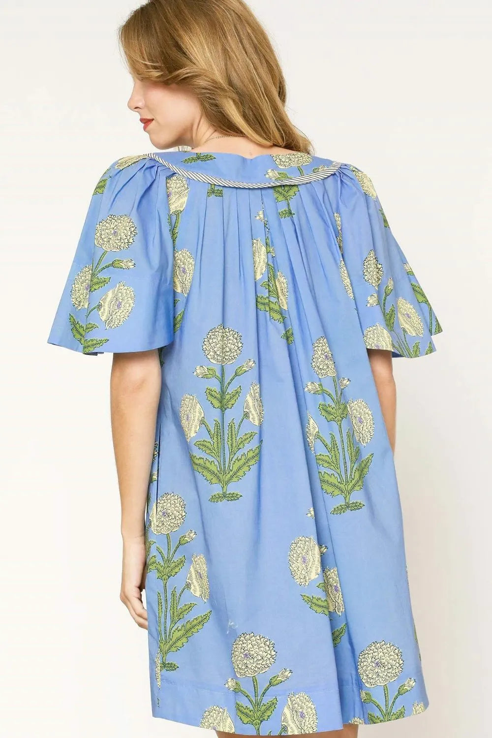 Blue Tropicana Dress