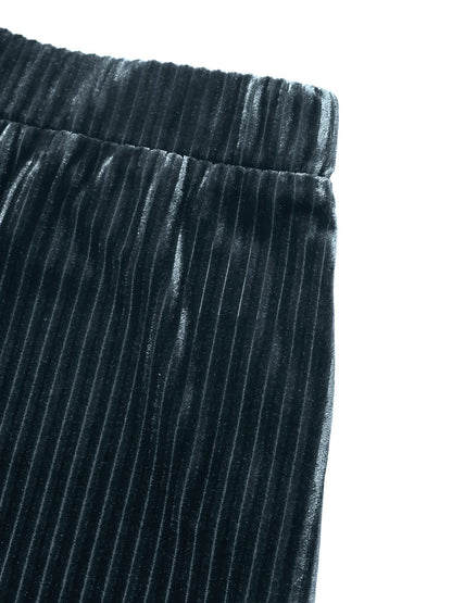 Uptown Velvet Flare Pants