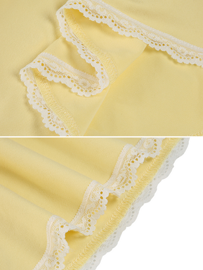 Bliss Ruffle Hem Skirt Set