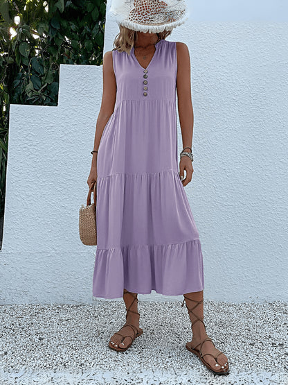 Olivian Tired Maxi Dress