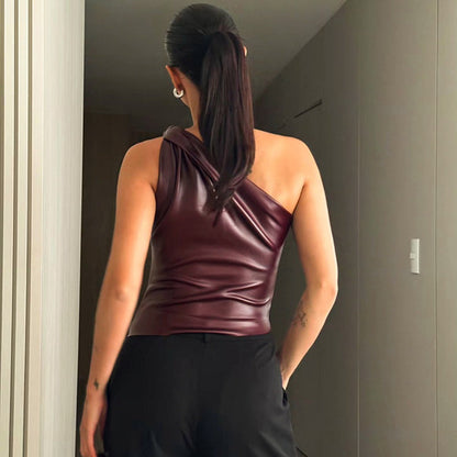 Curo Top - Maroon