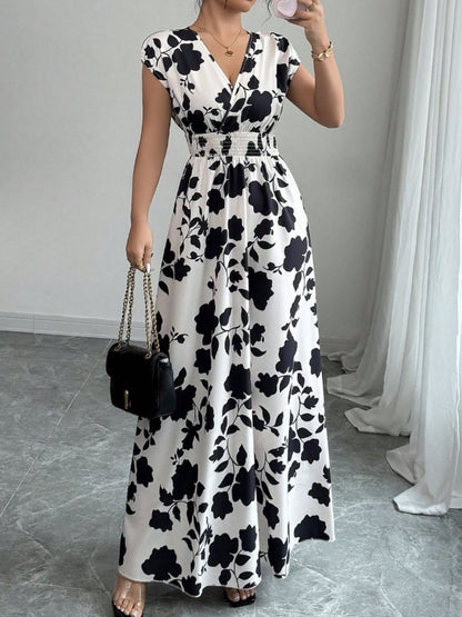 Hit Flowers Plants And Flowers Maxi Dresses