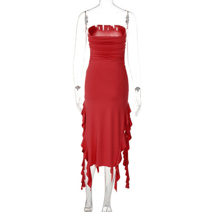 Aliza Mini Dress - Red