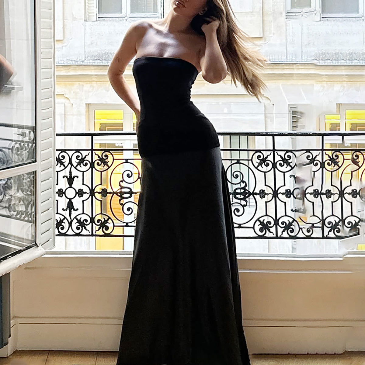 Adler Maxi Dress - Black