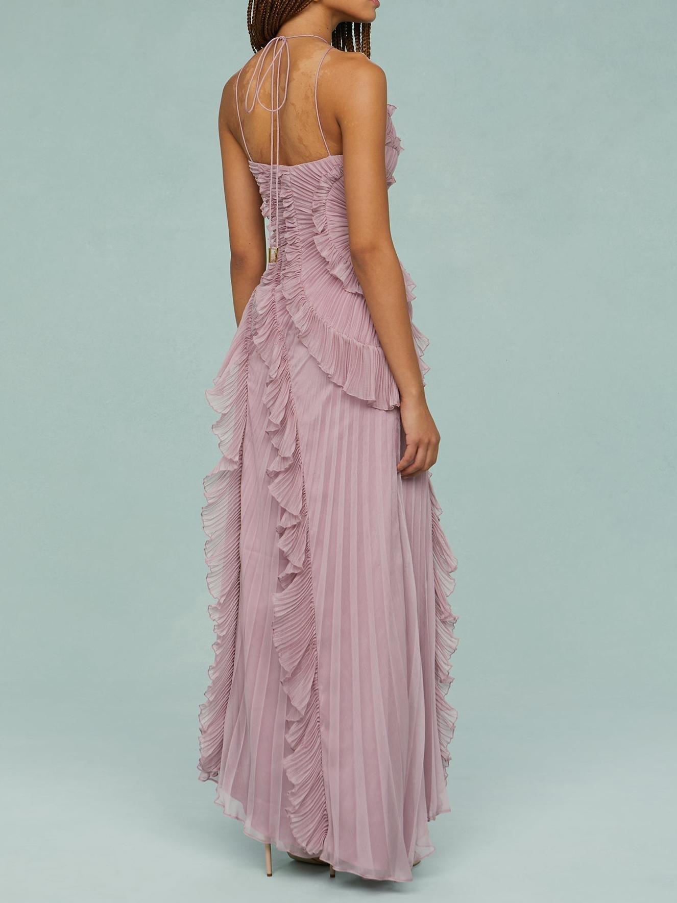 Ocean Whirlpool Maxi Dress