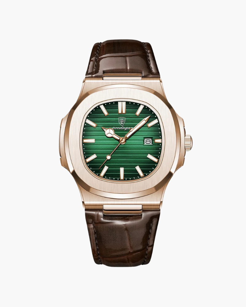 Atelier Lisbon Stainless Steel Watch | Square Dial | Quartz Movement