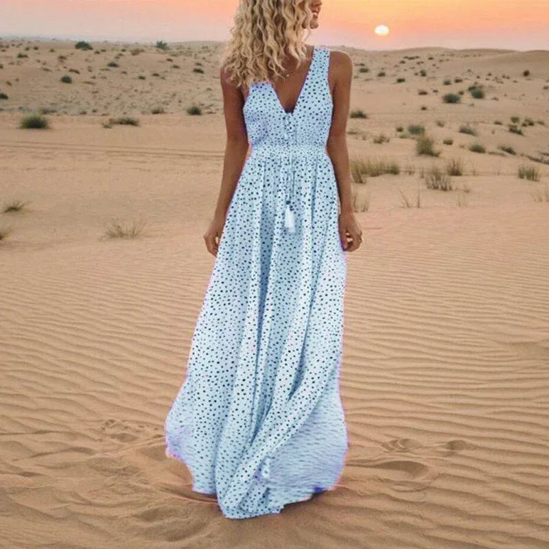 Summer Maxi Sundress for Beach