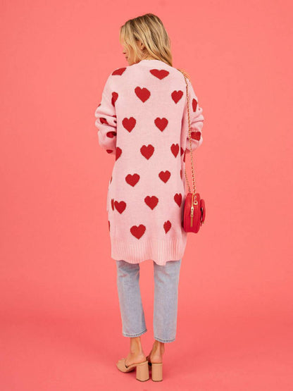 Heart Knit Cardigan
