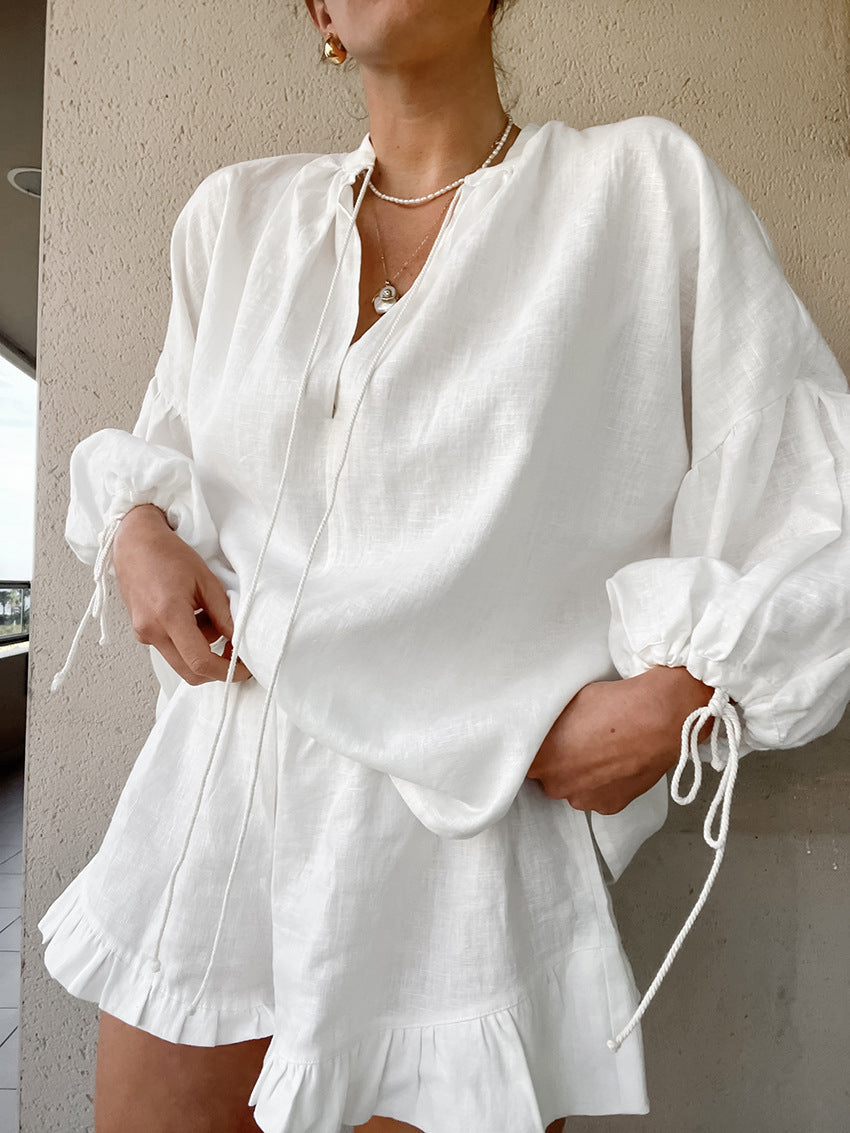 Cotton Candy Co-Ord - White