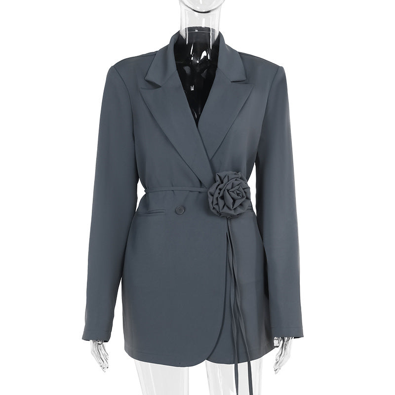 Smoky Dusk Dress-Grey