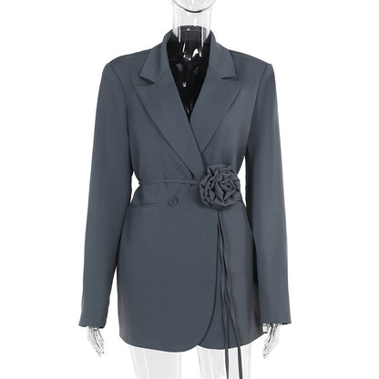 Smoky Dusk Dress-Grey