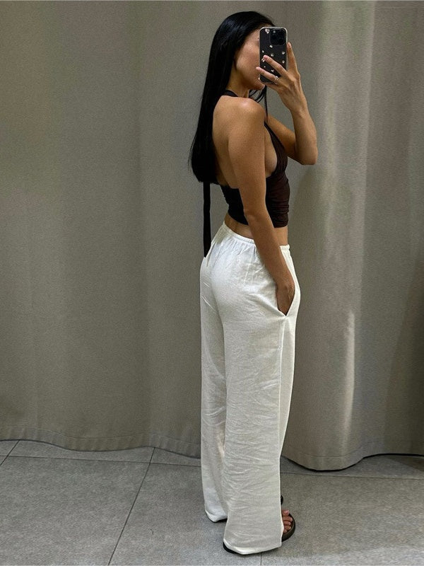 Halter V-neck Vest
