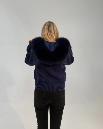 Verena Zipped Fur Jacket