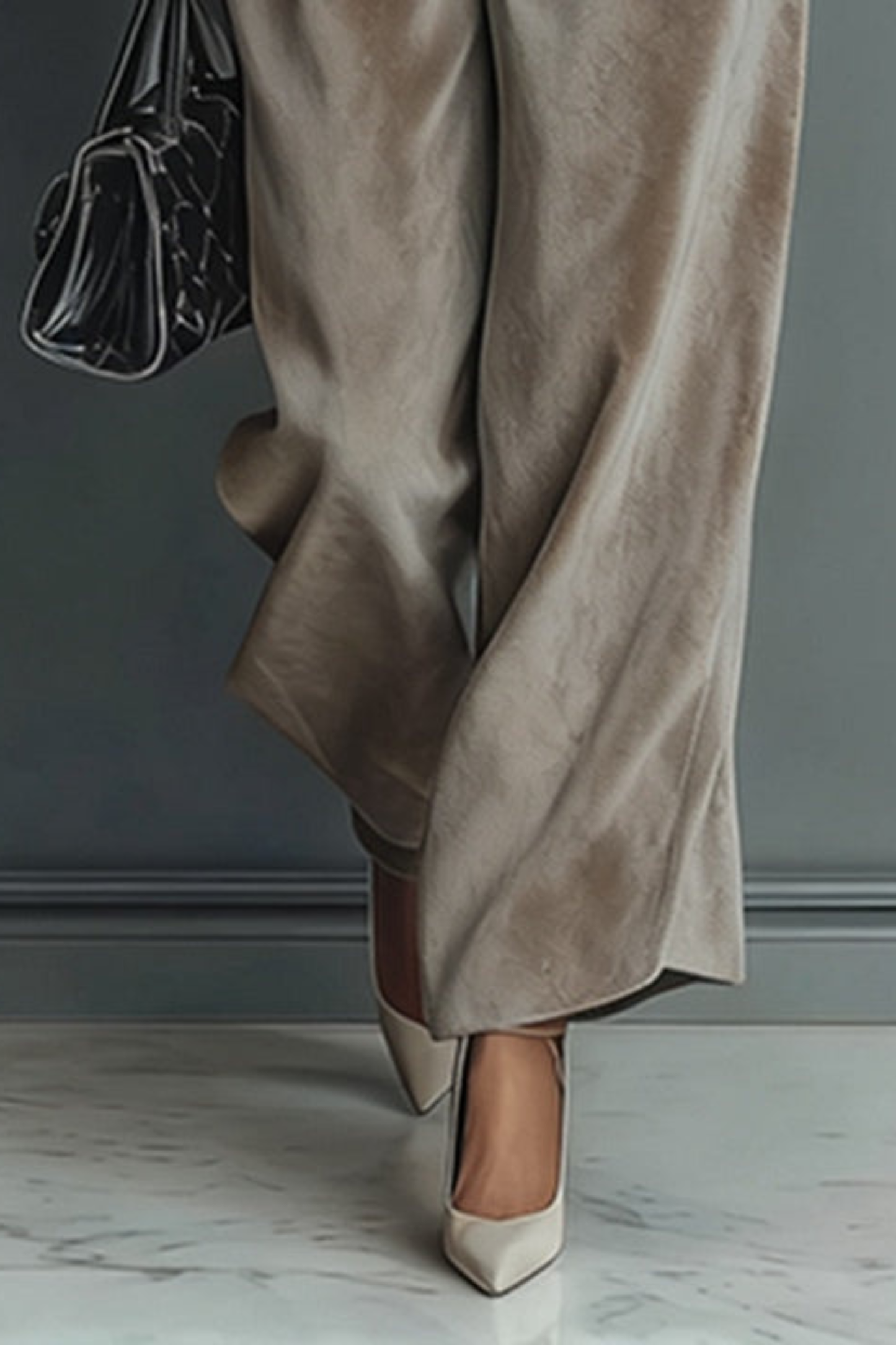 Turtleneck Casual Warm Velvet Pants Set