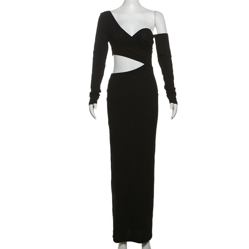 Midnight sky dress - Black