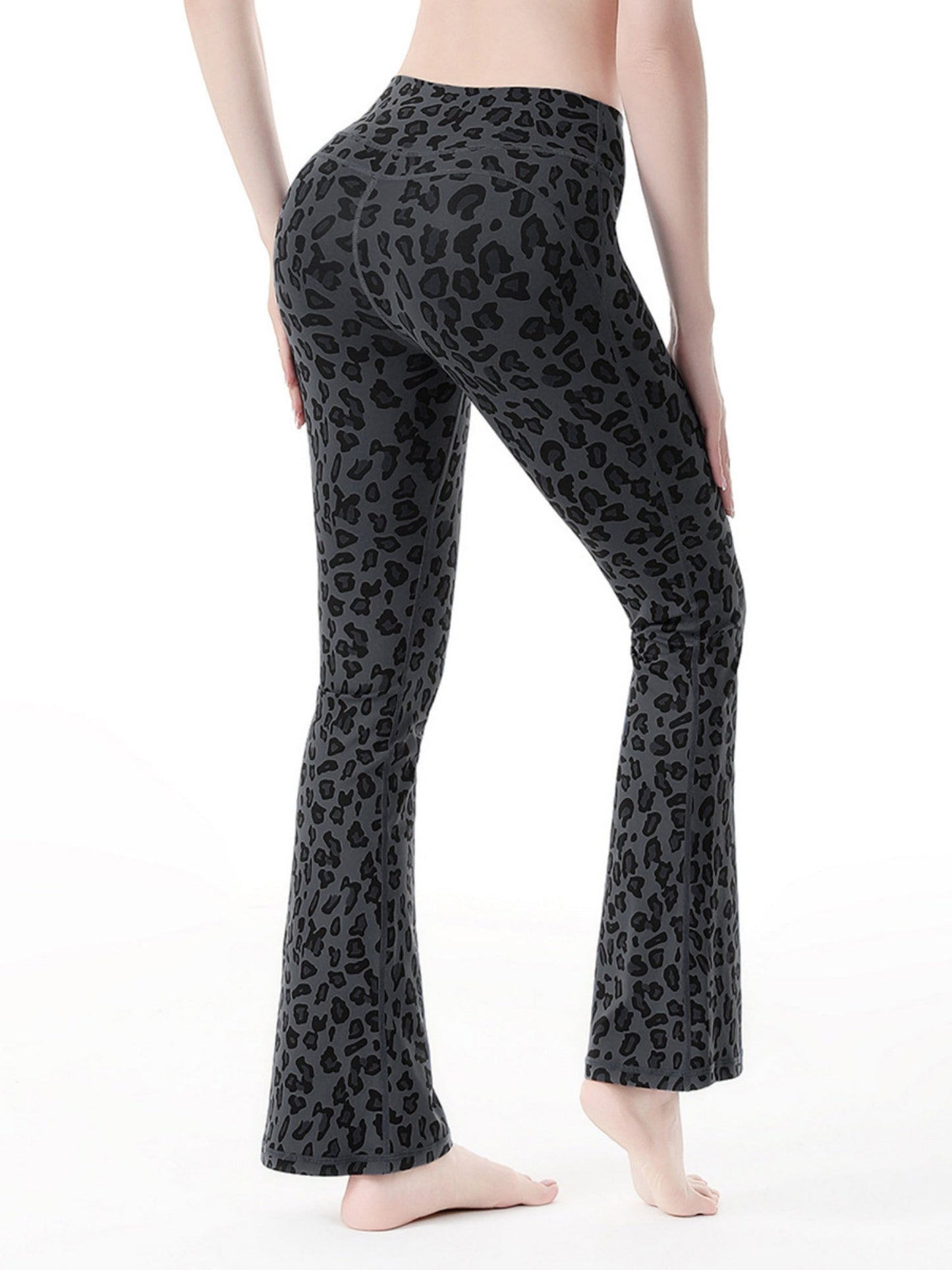 Leopard Print Yoga Slim Fit Hip Body Pants