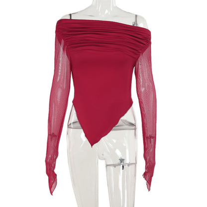 Zena Top-Red