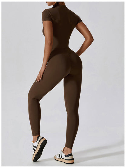 Liber Autumn Women's Zipper Bodysuit