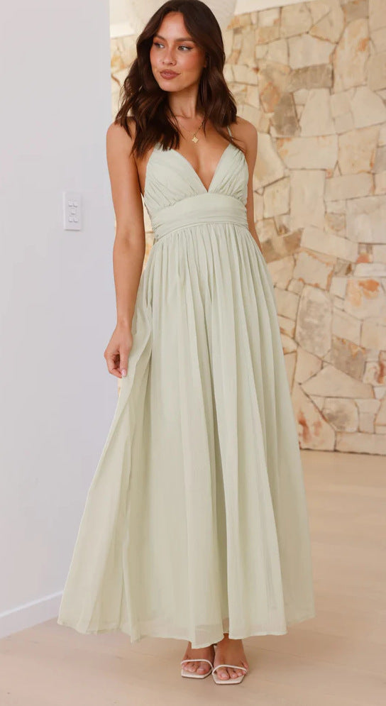 Croft Dress - Green