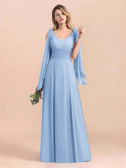 Ribbon Waist Parties Bridesmaid Grace Maxi Dresses