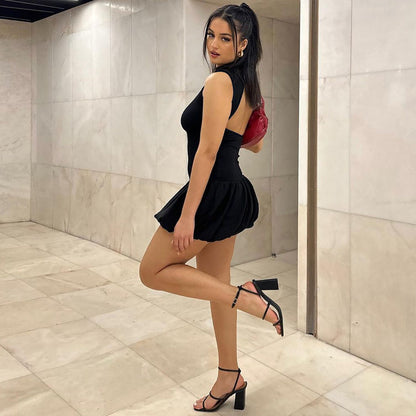 Bliss Mini Dress - Black