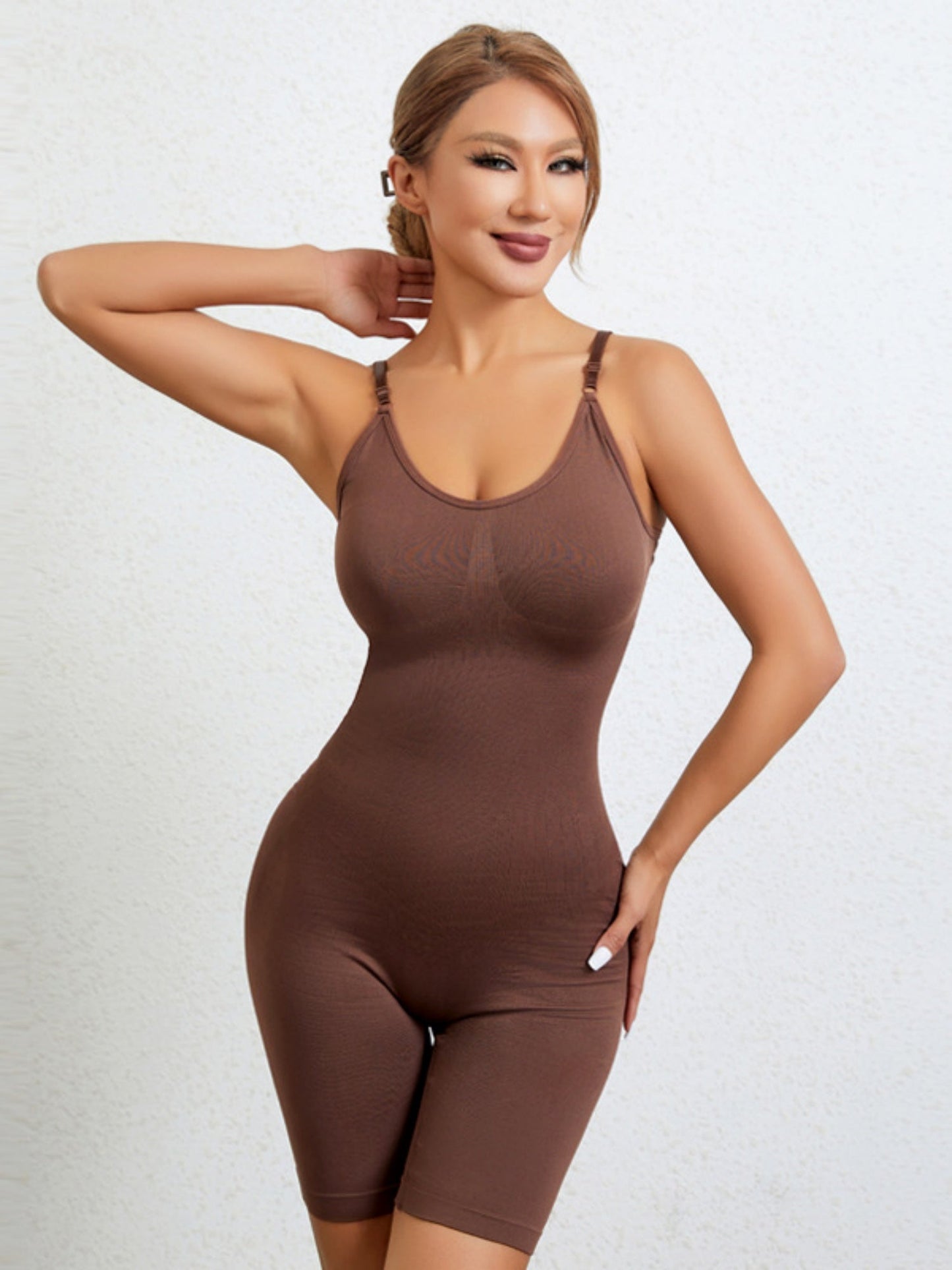 Seamless Abdominal Tightening, Buttock Lifting, And Waist Slimming Overalls And Boxer Shorts Shapewear