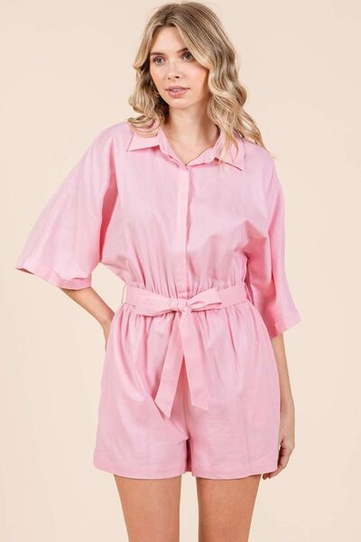 Lily Pink Romper