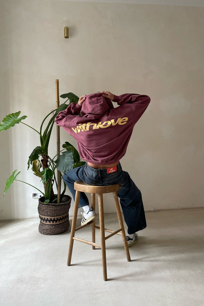 Amber WIth Love Hoodie
