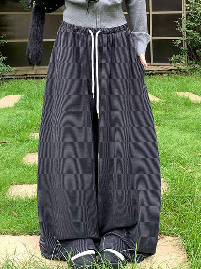 Stripe Star Print Sweatpants