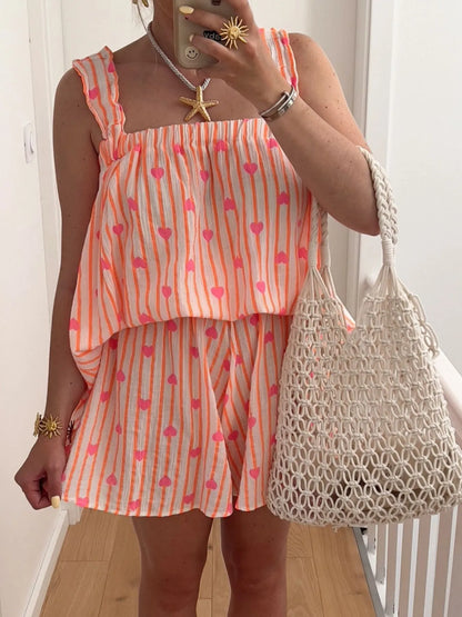 Heart Cami Set