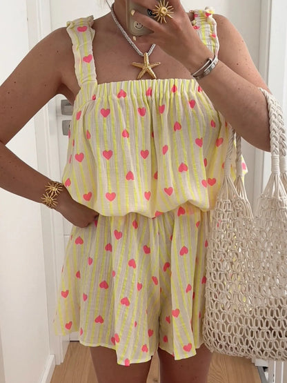 Heart Cami Set