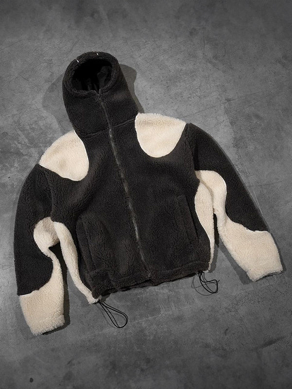 Polar Fleece Oversized Long Sleeve Hoodie