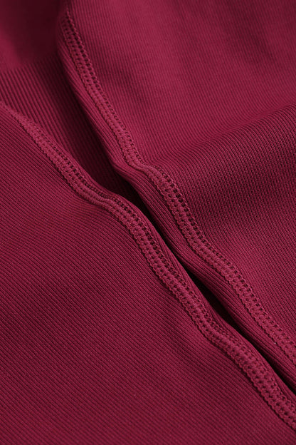 Basic Ribbed Long Sleeve Shapewear