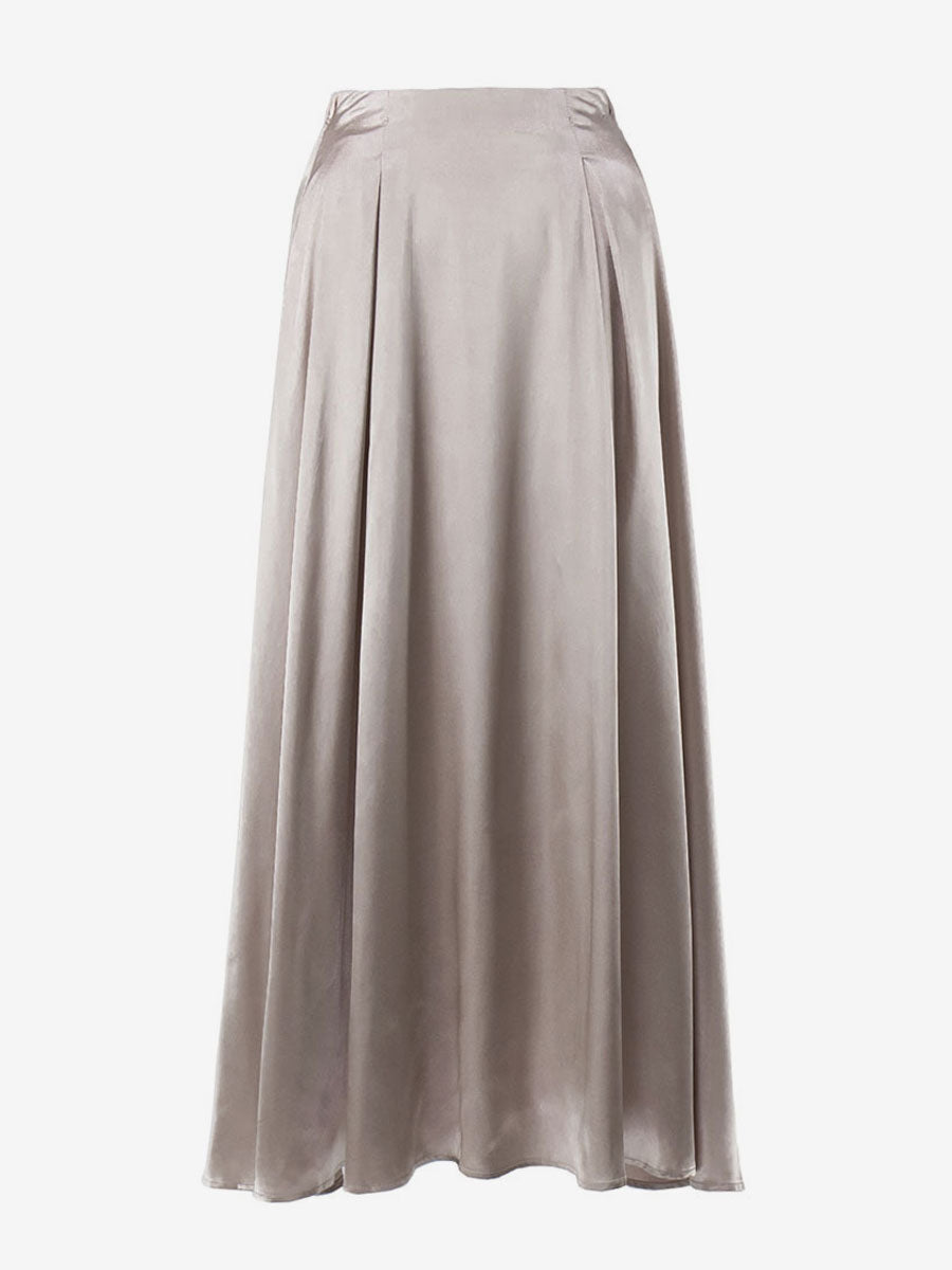Satin Skirt For Women Autumn Long Bottoms For Women