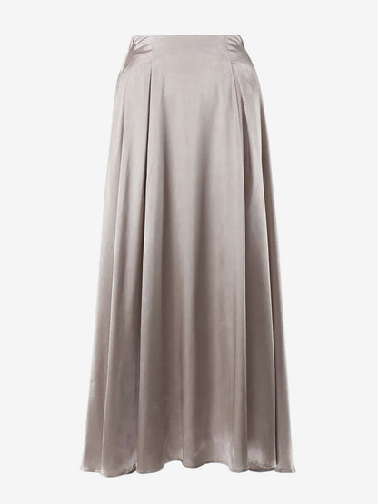 Satin Skirt For Women Autumn Long Bottoms For Women