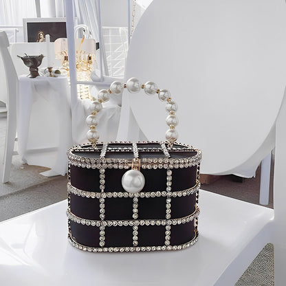 Pearl Bucket Handbag by Grace