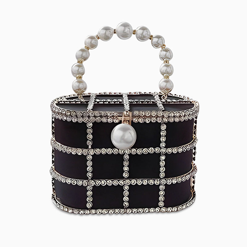 Pearl Bucket Handbag by Grace