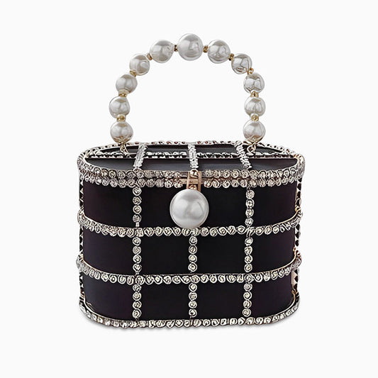 Pearl Bucket Handbag by Grace