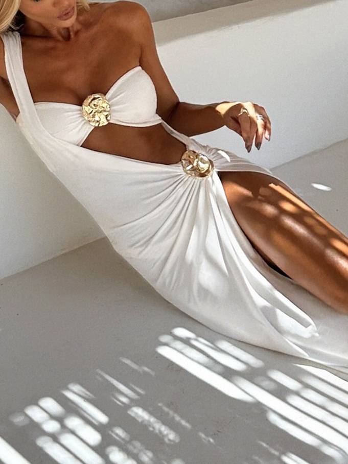 Bikini Beach Dress Three-piece Sets