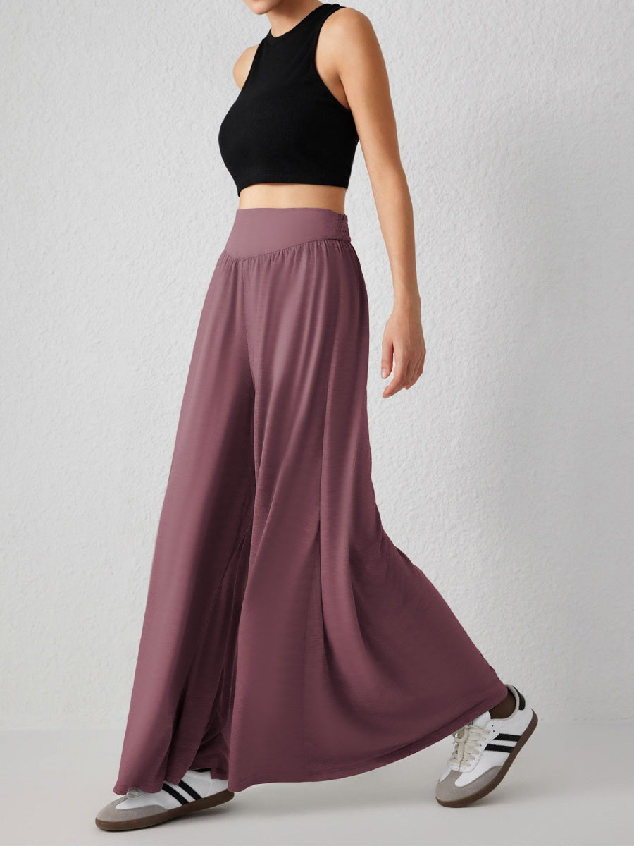 Loose-fit Culottes Pants Wide-leg Pants Drape Skirts