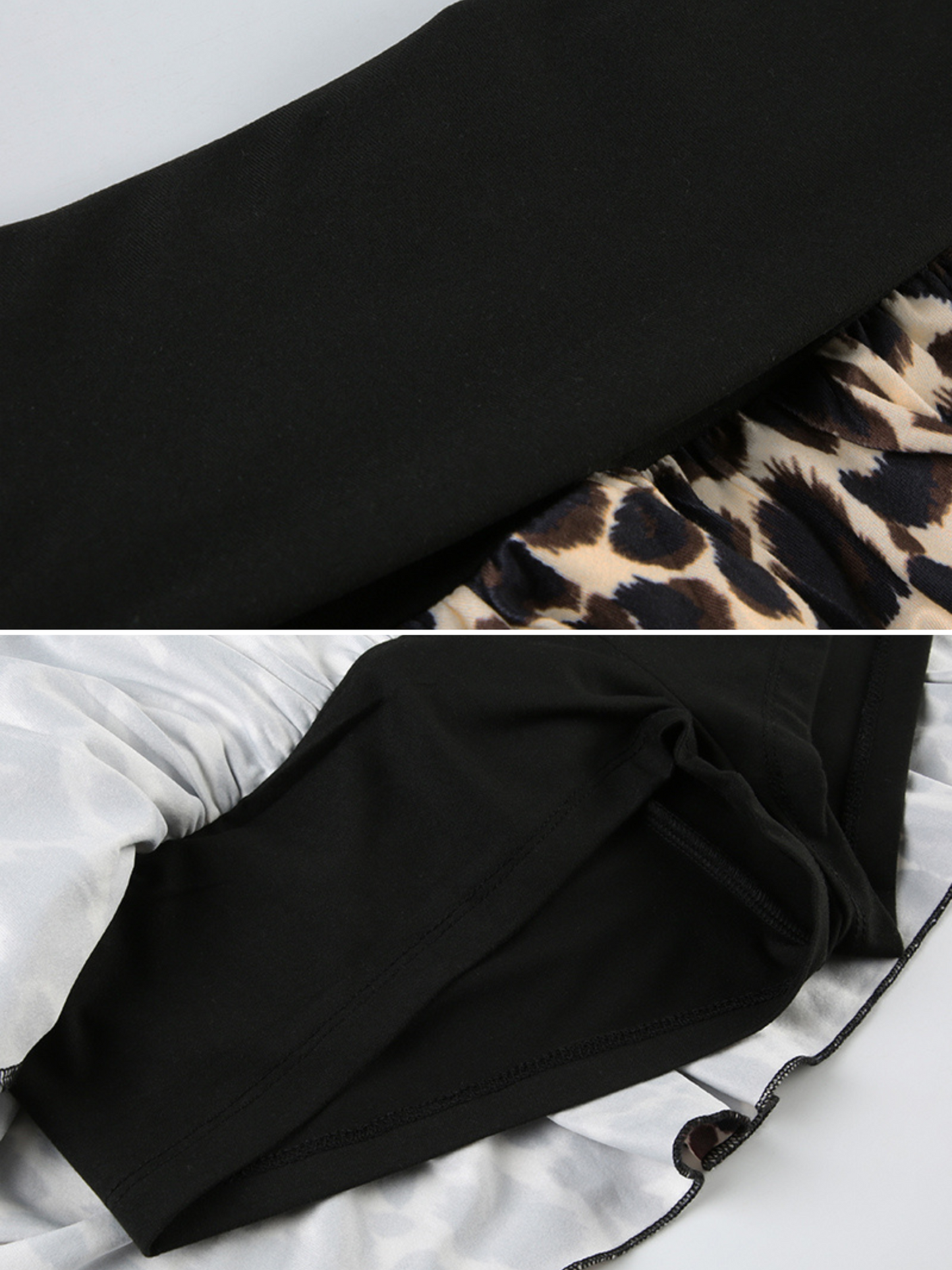 Zivah Leopard Mini Skirt