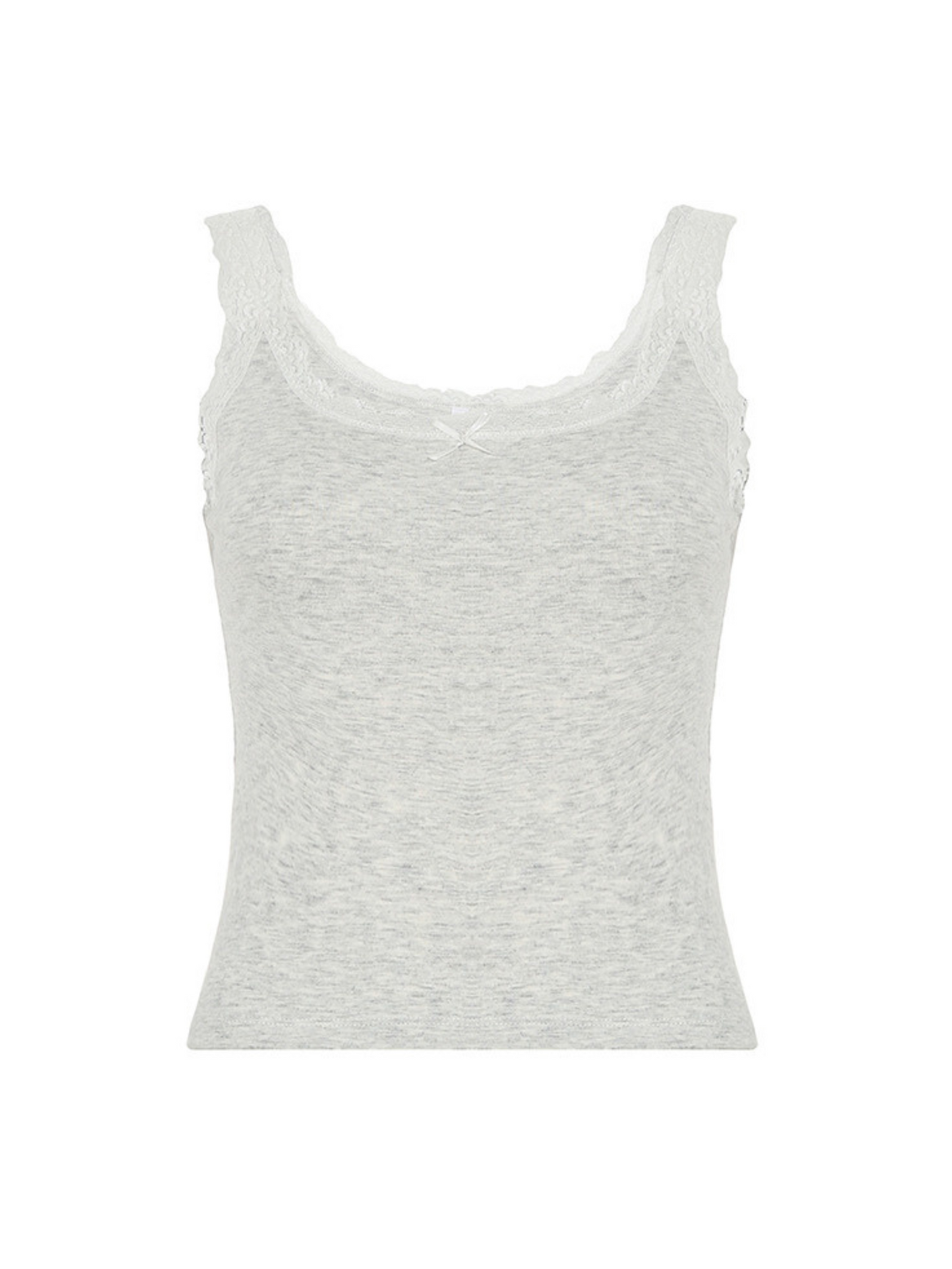 Rilee Lace-Trim Basic Top