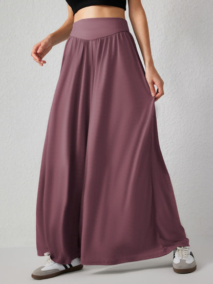 Loose-fit Culottes Pants Wide-leg Pants Drape Skirts