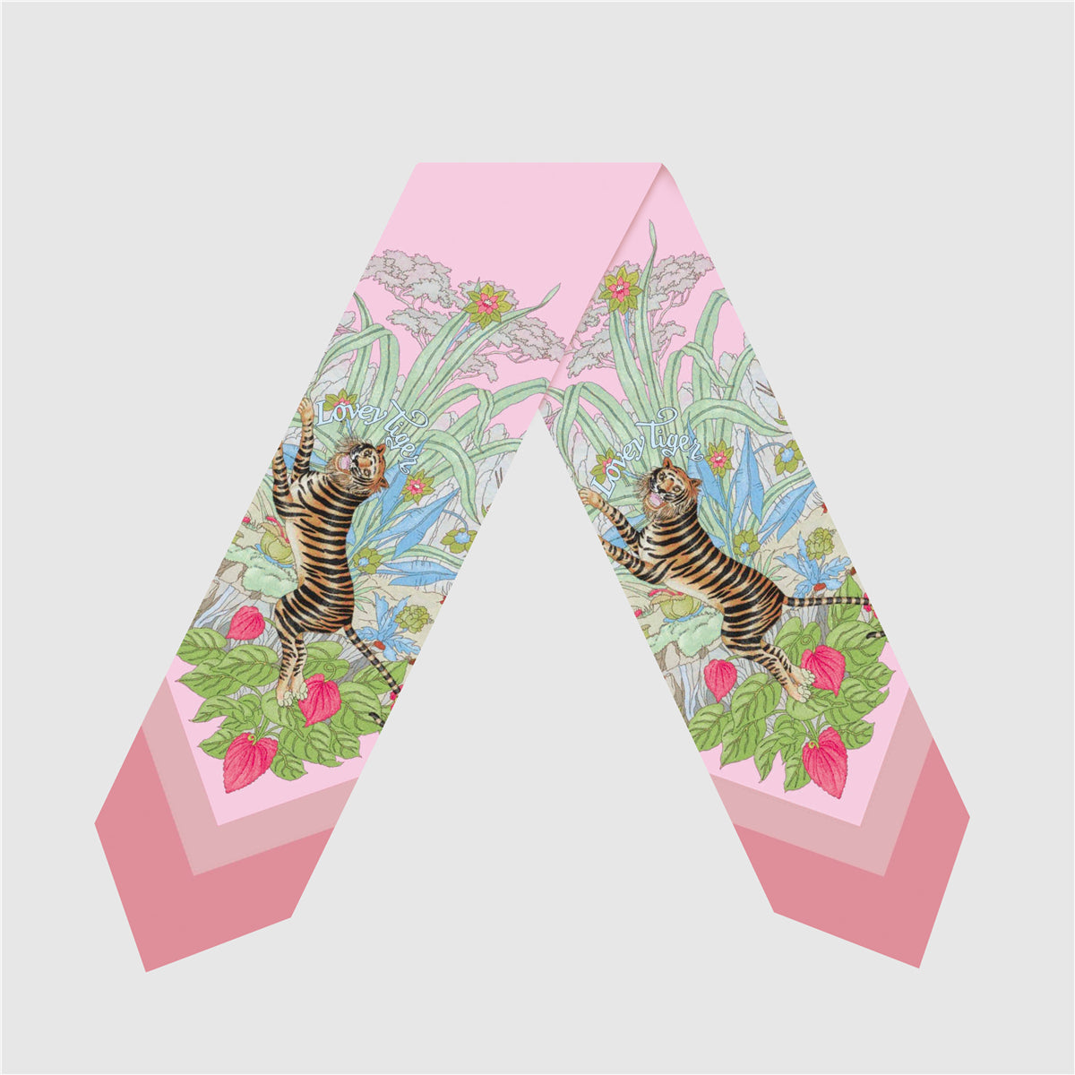 The Lila — Silk Skinny Scarf