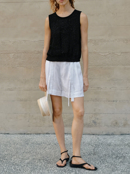 Soft And Cozy Fine Wool Basic Solid Color T-shirt