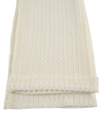 Carlota Lace Knit Casual Pants