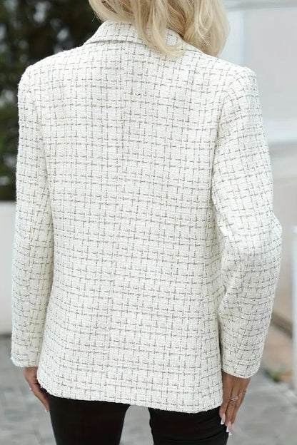 Double-Breasted Casual Blazer