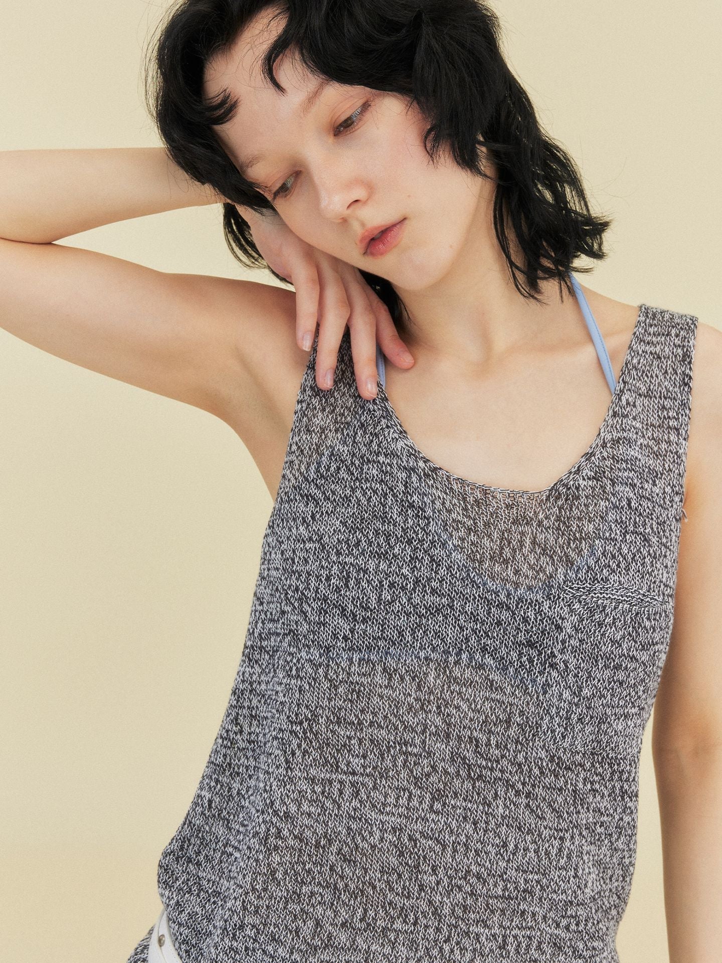 Solid Color Simple Tank Top