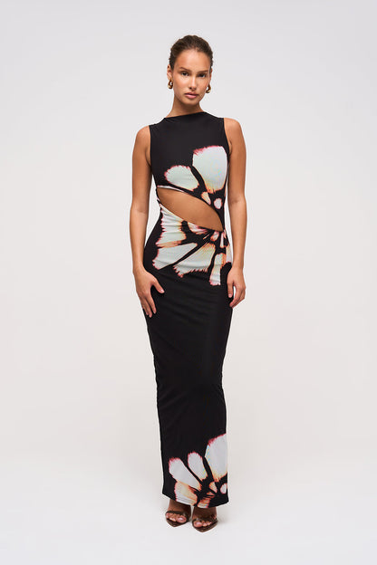 Eclipse Mirage Cutout Maxi Dress